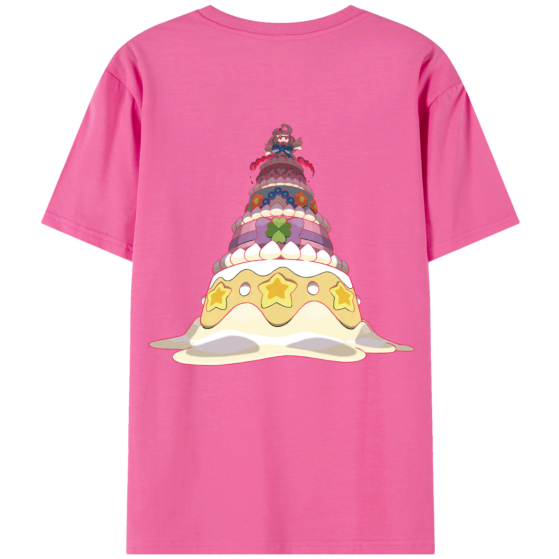 （画像用） ポケットモンスター Pokémon レディース半袖Tシャツ(バックプリント)